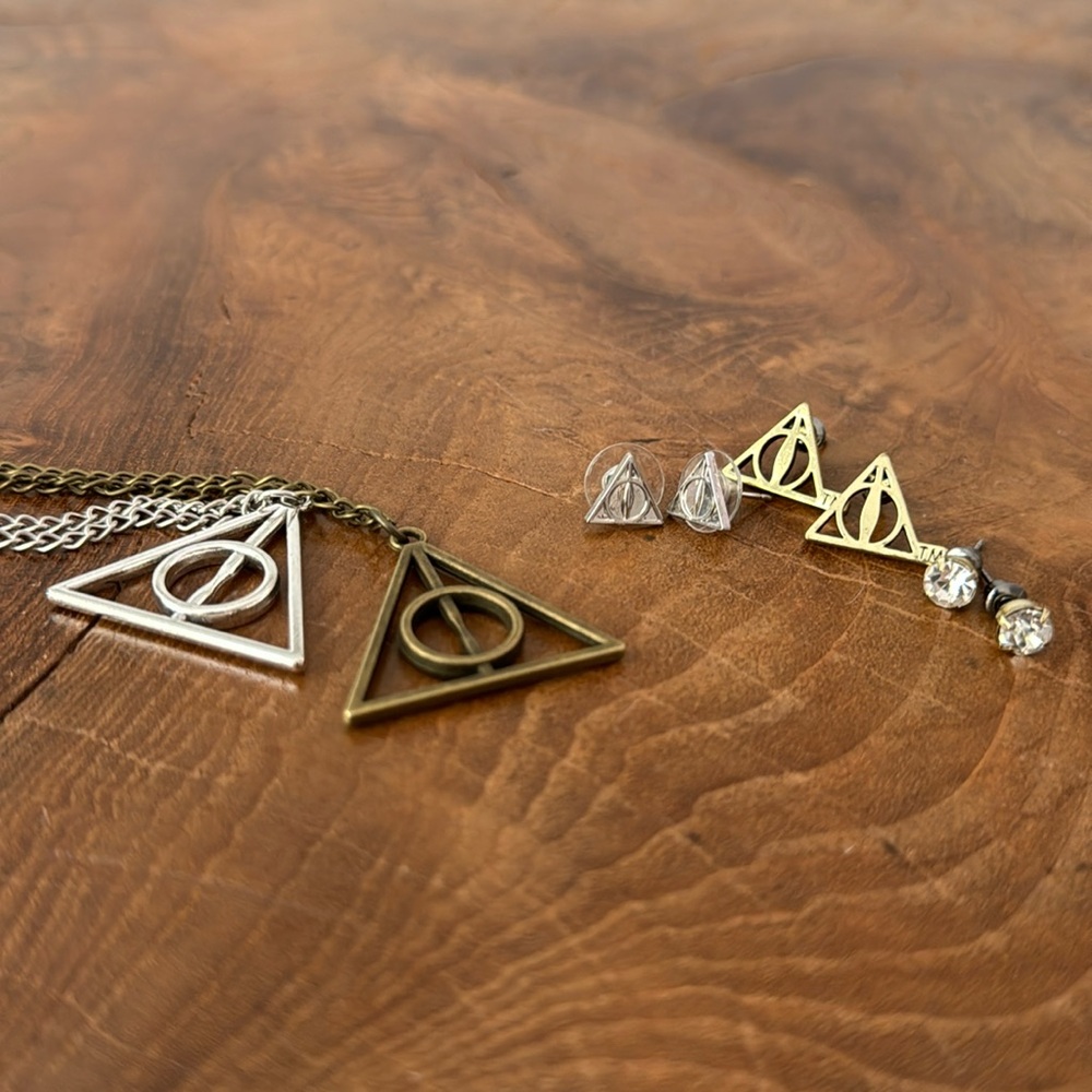 Harry Potter Deathly Hallows Jewelry Lot